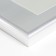 Photo frame Plastic "Decoline" 21x29.7 cm, (A4) silver