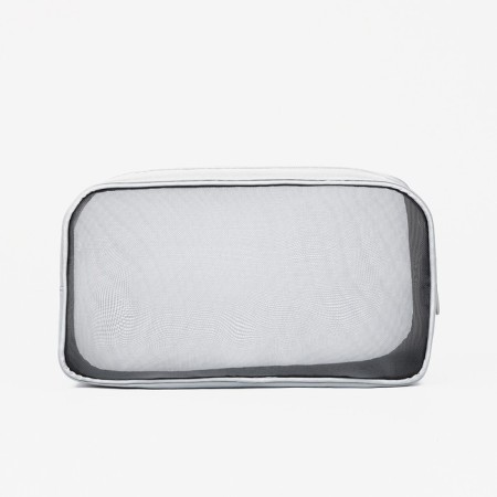 Lightning cosmetic bag, gray color-1
