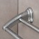 Holder for towels double, 60 cm, accoona a11107, color chromium