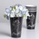 BEAUTIFUL flowers glass, 350 ml
