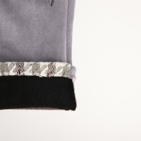 Gloves are female, dimensionless, without insulation, color gray color-3