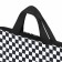 Lightning folder with handles Brauberg A4, 1 department, polyester, 20 mm, "Black and White", 272172
