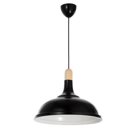 Suspension chandelier "Dardo" 1x40W E27 Black/Brown 38.5x38.5x70cm