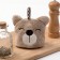 The kitchen towel is the "Bear", the rr. 30x30 cm, microfiber