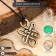 Amulet "Longevity Knot" (symbol of energy equilibrium), 68cm