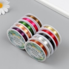 Beading wire 15 meters, section 0.3 mm mix