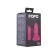 Anal plug Toyfa Popo Pleasure, 5 vibration modes, TPR, Pink, 13 cm