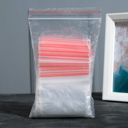 Pack Zip Lock 8 x 18 cm, 30 μm-1