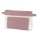 Bag women, genuine leather, pink, 30x11x35 cm