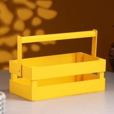 Wooden Kashpo 24.5 × 13.5 × 9 cm 
