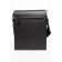 Bag Cross-Body Men, genuine leather de-gosa black, 22x6x27 cm