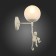 Wall lamp EVOLUCE. Sle115101-01. Tenato. 1x60 W, E27, 10.5x27 cm, white color