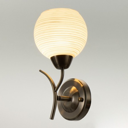 Bra "Iva" 1x40W E27 bronze 23x23x17cm-1