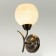 Bra "Iva" 1x40W E27 bronze 23x23x17cm