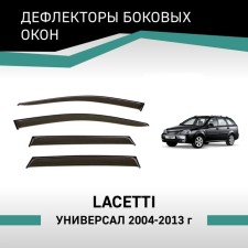 Defly window deflectors, for Chevrolet Lacetti, 2004-2013, station wagon
