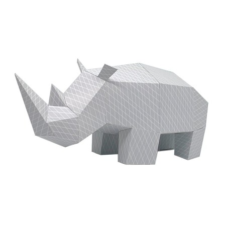 Designer "polygonal figure. Rhinoceros"