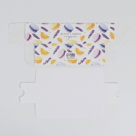 Box for Makarun, confectionery packaging, “sweetest”, 18 x 5.5 x 5.5 cm-4
