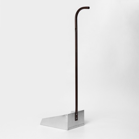Garbage scoop 310 × 240 mm, handle 85 cm, galvanizing 0.5-5