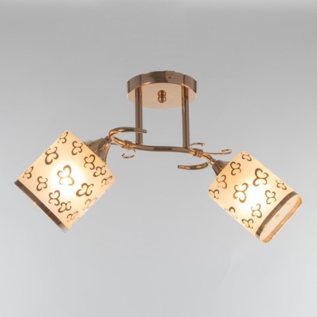 Chandelier gallop 130521 2khe27 60W gold 40x18x20 cm-1