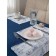 Set of kitchen tablecloth, SEA BREEZE stands, size 110x140 cm, 35x45 cm - 4 pcs, sea, blue 102