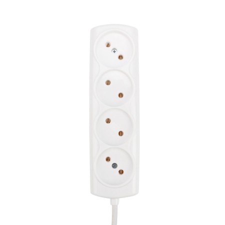 Extension cord Proconnect Optima 4 Nests, 7 m, 2x0.75 mm², b/s, white