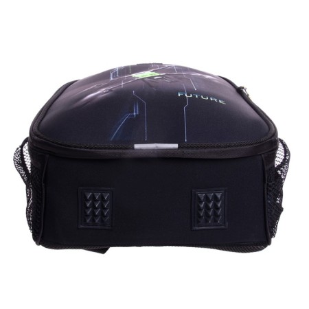 School backpack 38 x 30 x 16 cm, ergonomic back, stavia "drone"-5