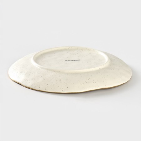 Porcelain dessert plate Magistro poursephona, d = 21 cm, beige color-2