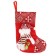 A toe for gifts "Gift" Snowman, 18.5x26 cm, red