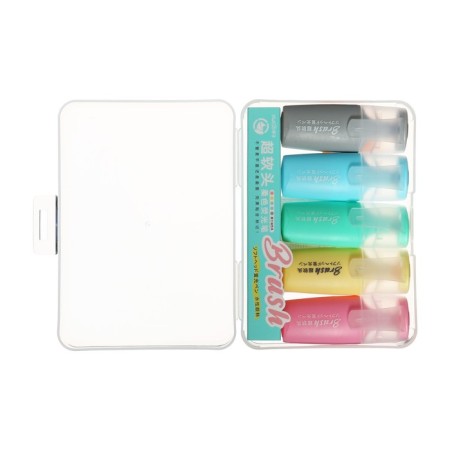 A set of markers-textbooks 5 pieces, 5 colors, mini, mowed mini-1