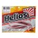 Helios Chebak Red & White, 8 cm, 7 pcs. (HS-3-003)