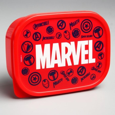 Lunch-bokx, rectangular, 500 ml "Marvel", Avengers