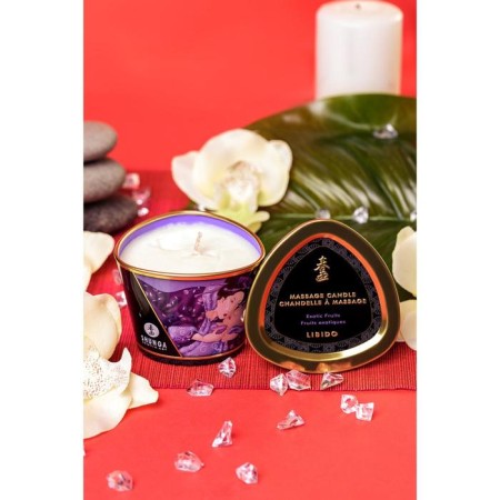 Candle - aromaticomat for shulga massage "Exotic fruits", 170 ml-10