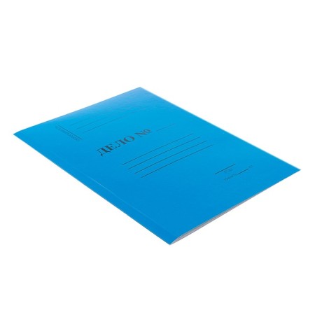 High -folder "business", blue, coated cardboard, 330 g/m²-3