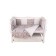 Pino in a crib, 12 items, travelers print, calico