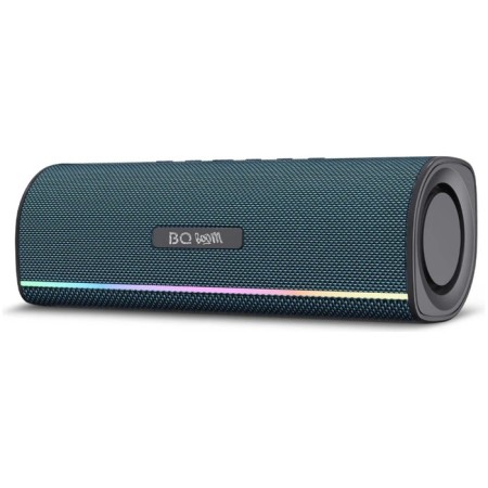 Portable acoustics BQ PBS2001 Blue 7 W, USB, TWS, 1500 mAh, backlight, FM