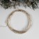 Garland "thread" 2 m dew, IP20, silver thread, 20 LED, white glow, USB