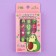 Baby overhead nails "Avocado", 12 pcs
