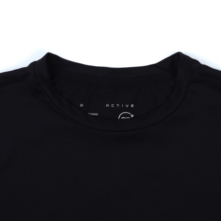 Rashgard male with DL. sleeve, basic, size l (50), black color-15