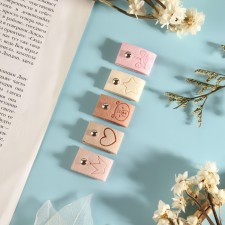 A set of tags with a “children's” button, 5 types, 5 × 1.5 cm, 10 pcs, color colorful color