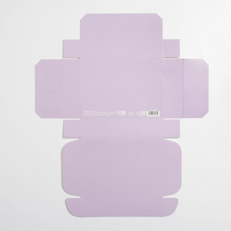 Gift folding box, packaging, "lavender", 21 x 15 x 5 cm-3