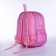 Baby backpack on lightning, 3 outer pockets, pink color