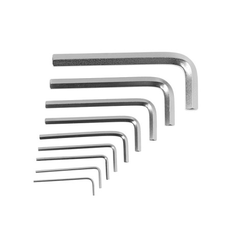 A set of keys of hexagonal tundra, CRV, 1.5 - 10 mm, 9 pcs.-2