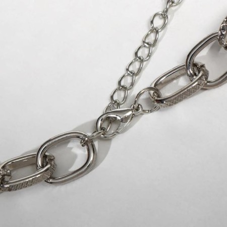 Neck “chain” standard with a pattern, color silver l = 45 cm-1