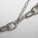 Neck “chain” standard with a pattern, color silver l = 45 cm