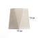 Obacound E27 White 14x16x13 cm