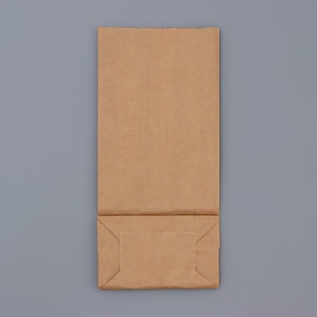 Craft package Paper beam, two -layer, with a window, rectangular bottom 8 (5) x 5 x 17 cm-3