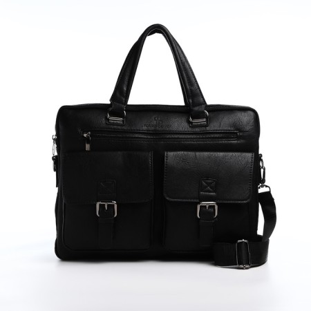 Male bag, terra dever, black color-1