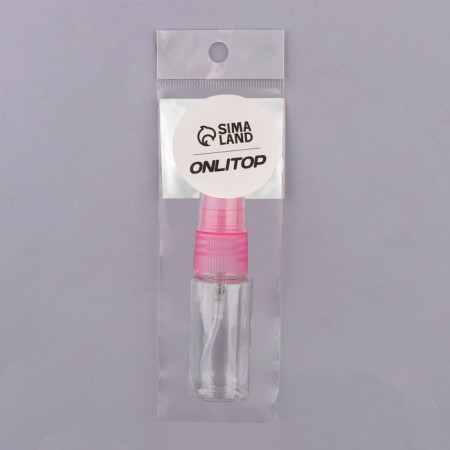 A bottle for storage, with a sprayer, 20 ml, color mix/transparent-8