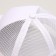 Baby cap for a girl with a grid, white color, pr 54