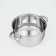 Stainless steel pan “Grette”, 3.2 l, d = 20 cm, with a lid, the capsule, induction